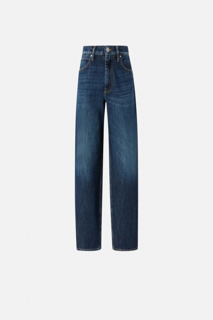 JEANS LAVAGGIO MEDIO A UOVO PINKO