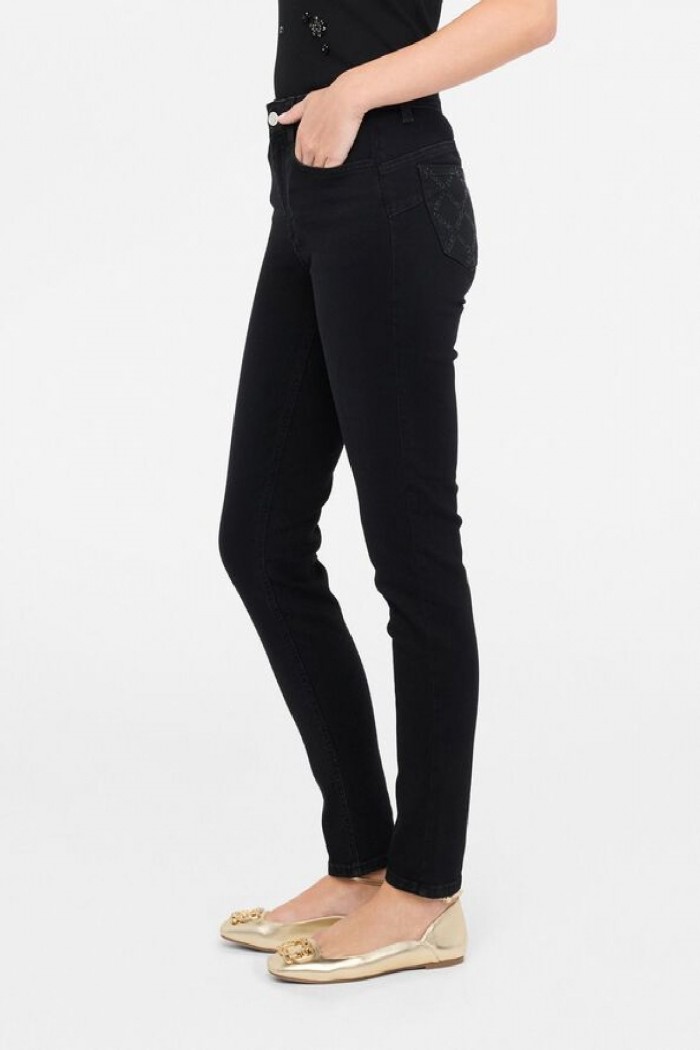 JEANS SKINNY A VITA ALTA LIU JO