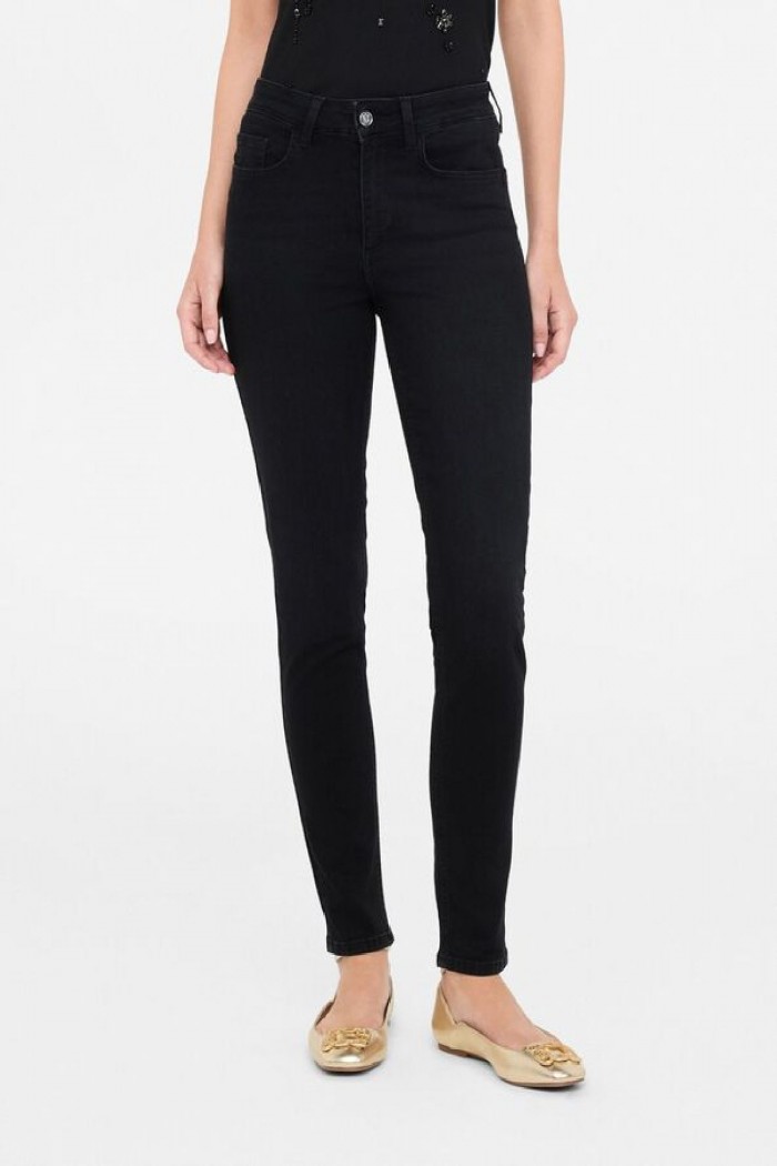 JEANS SKINNY A VITA ALTA LIU JO