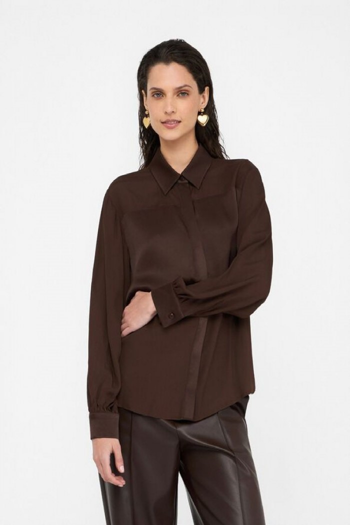 CAMICIA IN CREPE DE CHINE LIU JO