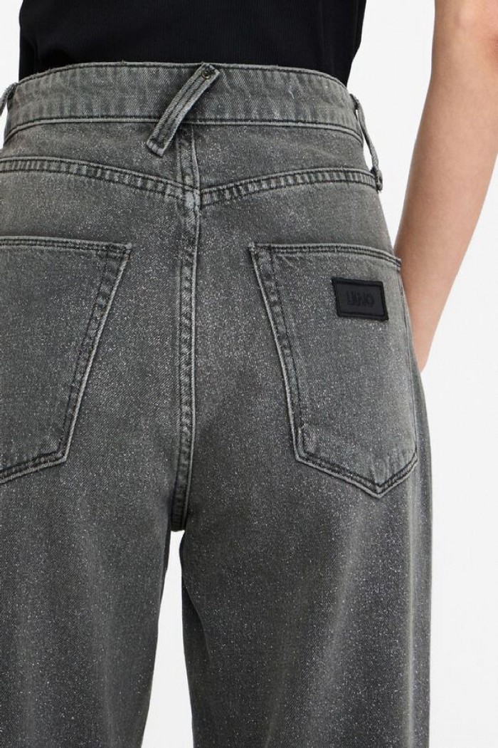 JEANS STRAIGHT A VITA ALTA LIU JO