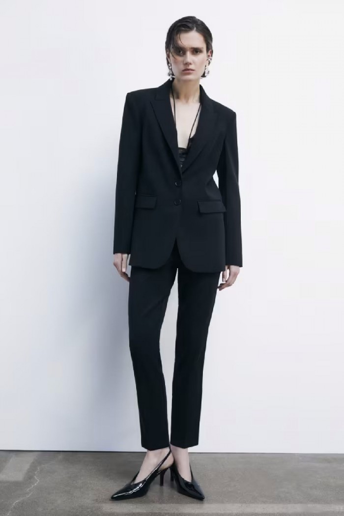 PANTALONI A SIGARETTA IN CREPE PATRIZIA PEPE