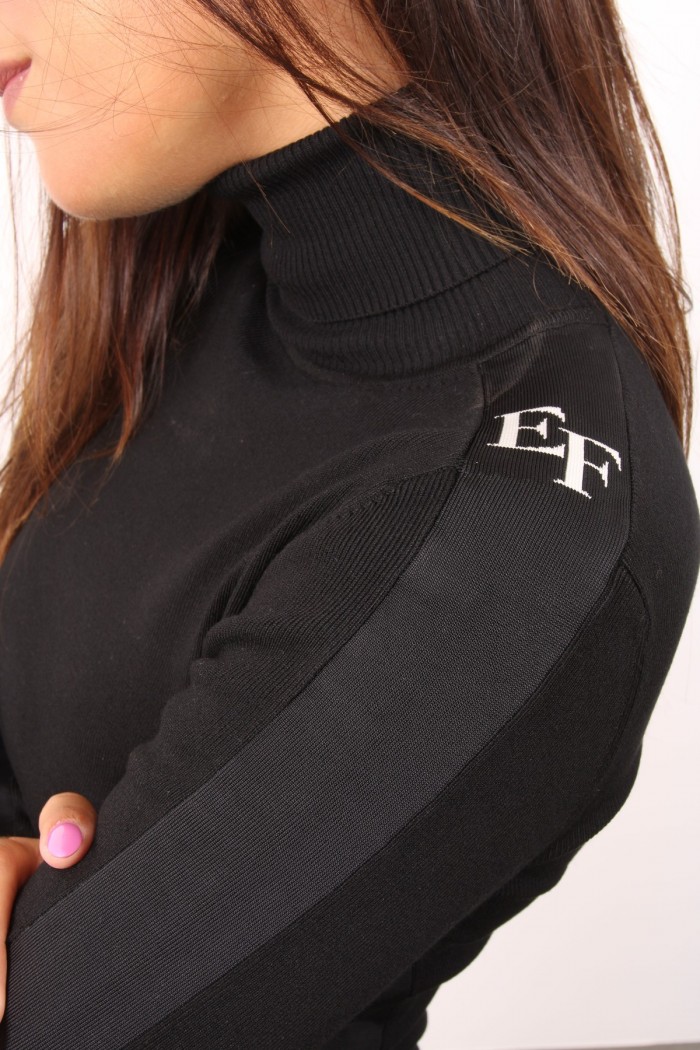 ABITO IN VISCOSA CON BANDE LUCIDE ELISABETTA FRANCHI