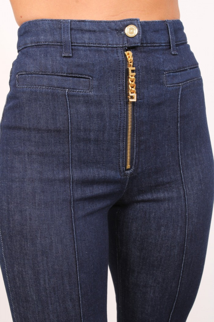 JEANS CON ZIP GIOIELLO ELISABETTA FRANCHI