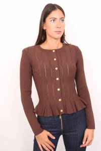 GIACCA IN MAGLIA CON DETTAGLI A JOUR ELISABETTA FRANCHI