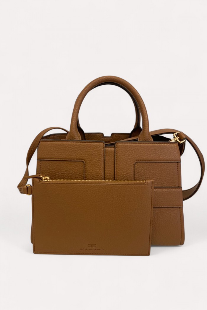 BORSA TOTE CON LOGO ELISABETTA FRANCHI
