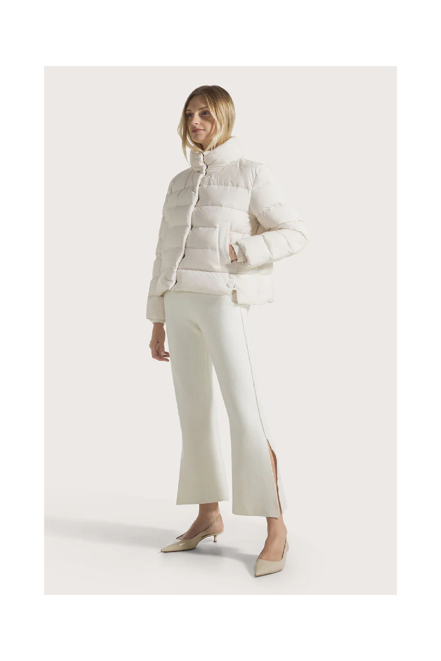 PIUMINO CORTO IN NYLON SEVENTY