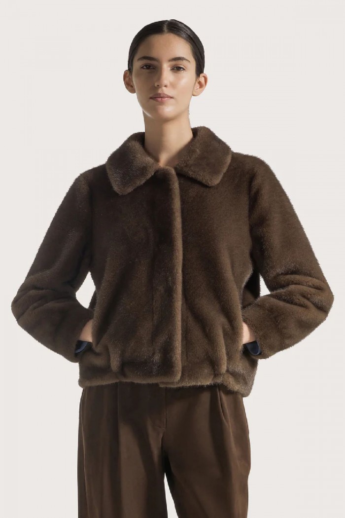 GIUBBOTTO IN ECOVISONE SEVENTY