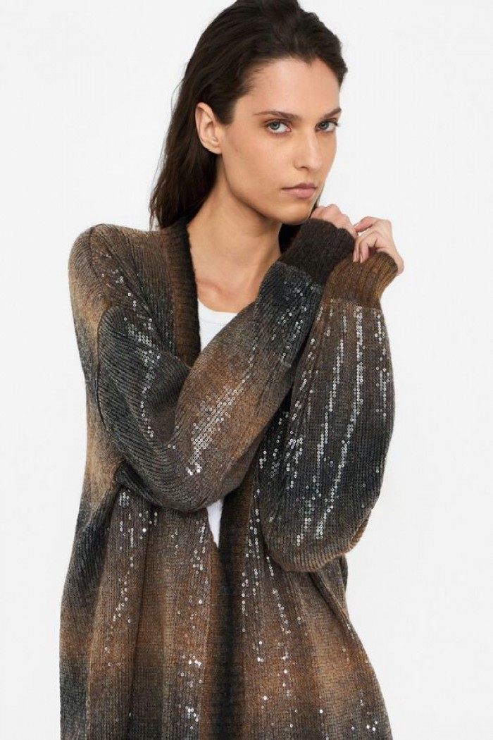 CARDIGAN CON PAILLETTES LIU JO