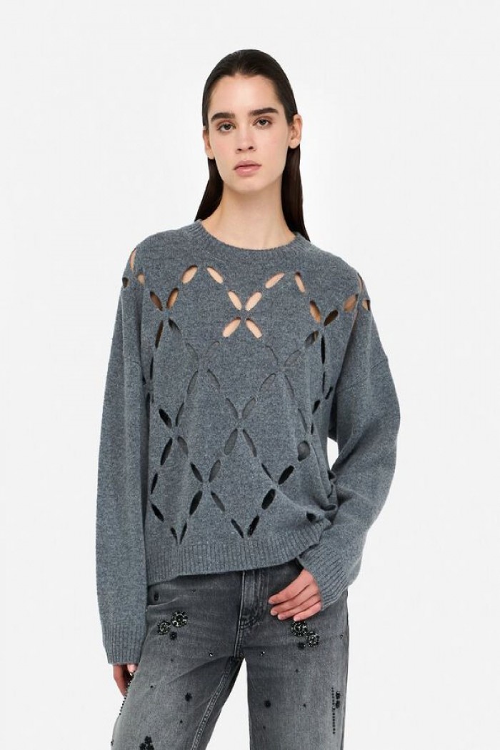 MAGLIA IN LANA CON CUT OUT  LIU JO