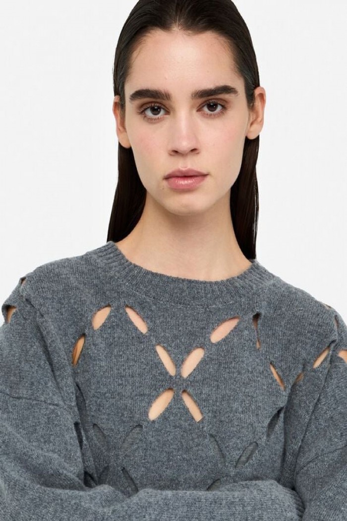 MAGLIA IN LANA CON CUT OUT  LIU JO