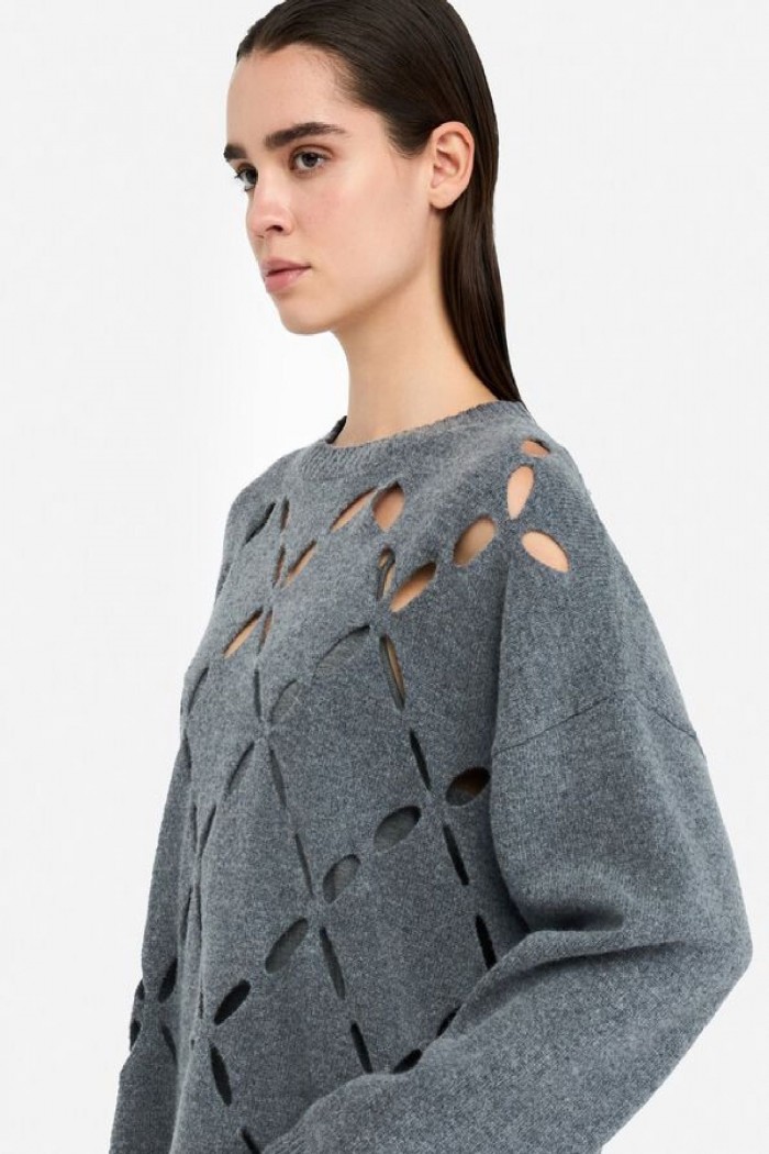 MAGLIA IN LANA CON CUT OUT  LIU JO