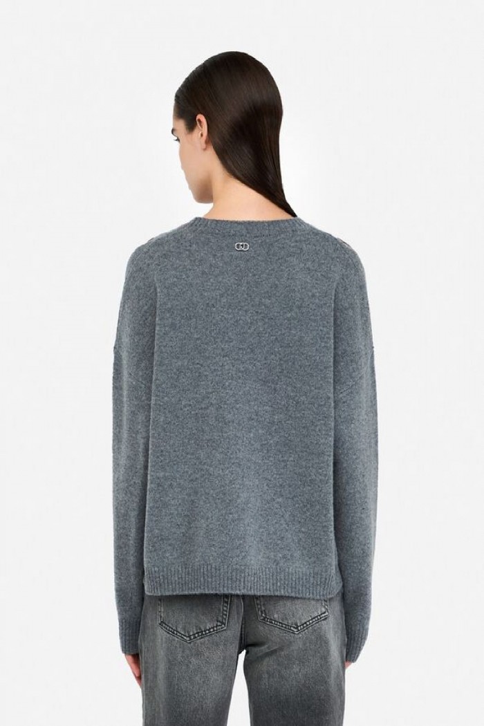 MAGLIA IN LANA CON CUT OUT  LIU JO