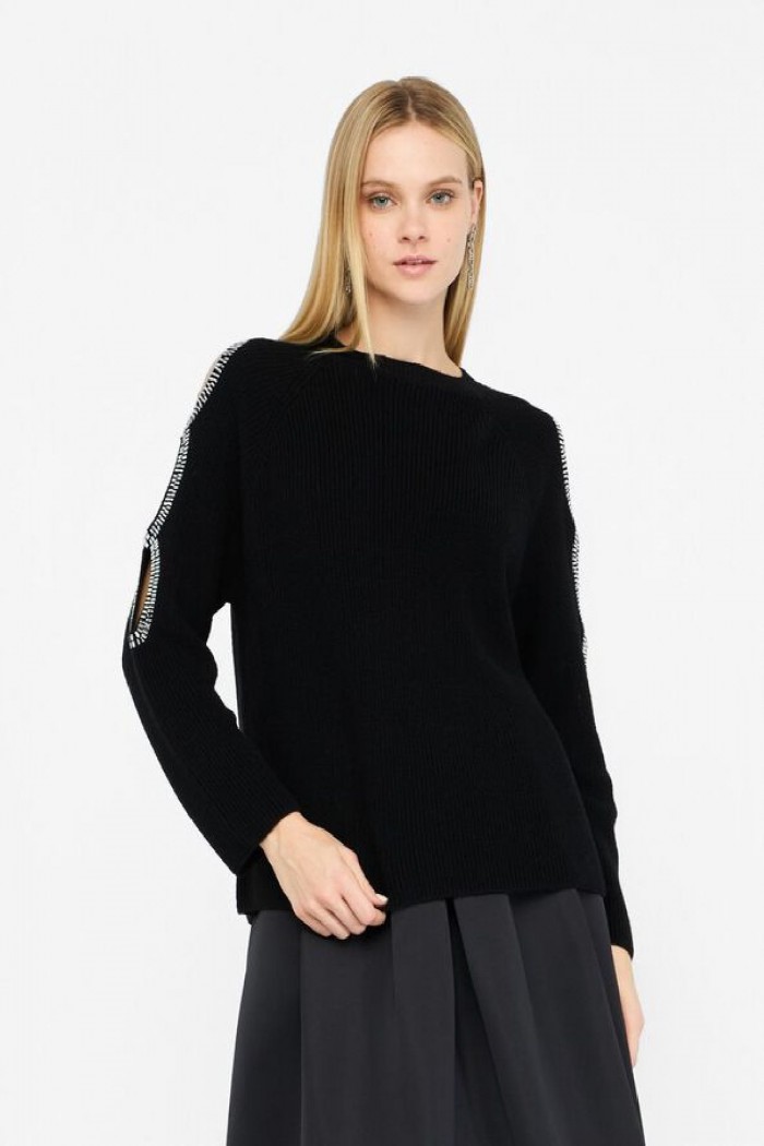 MAGLIA CHIUSA M/L LIU JO