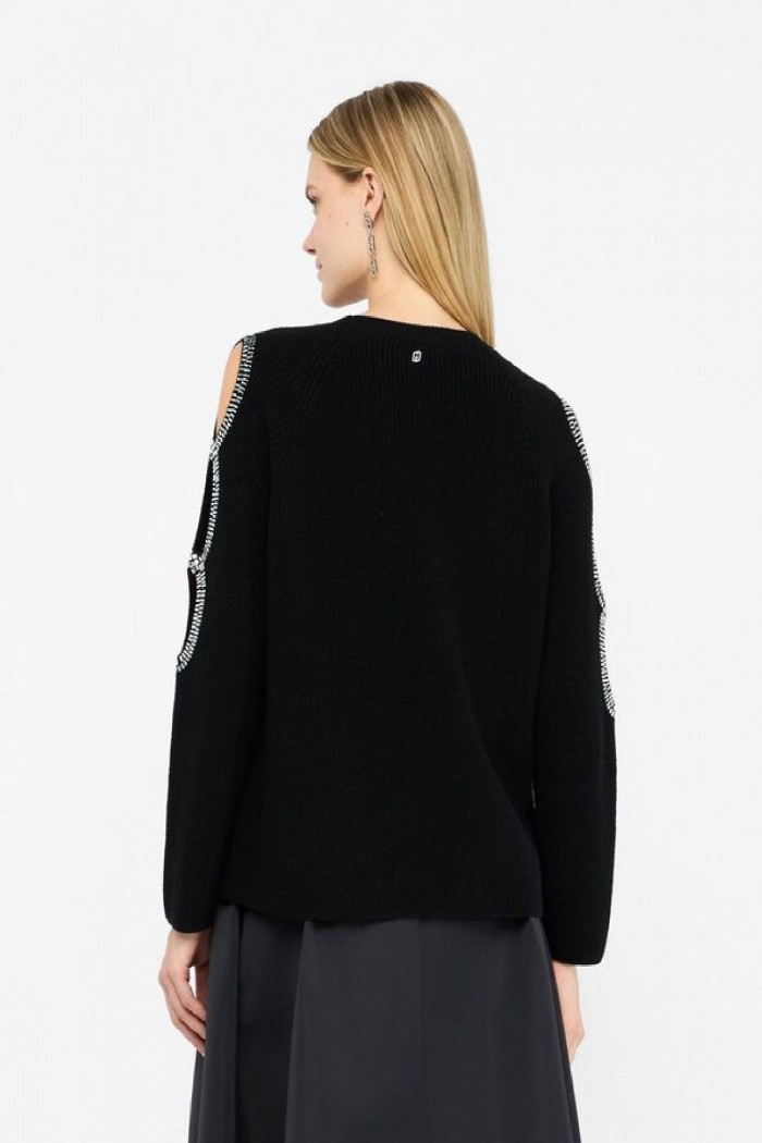 MAGLIA CHIUSA M/L LIU JO