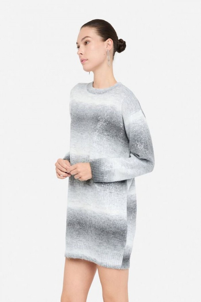 ABITO MAGLIA CON PAILLETTES LIU JO