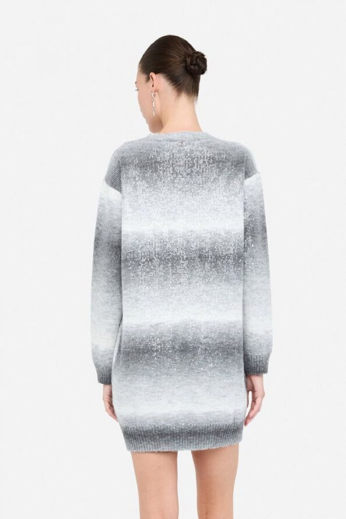 ABITO MAGLIA CON PAILLETTES LIU JO