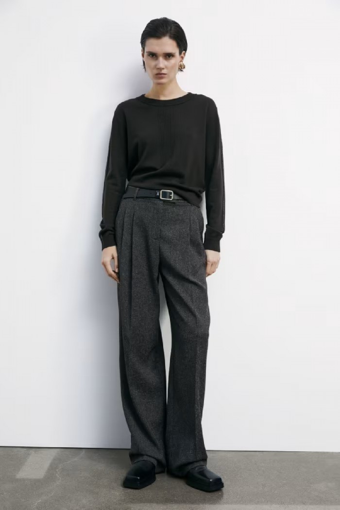 MAGLIA IN LANA CON DETTAGLI LUREX PATRIZIA PEPE