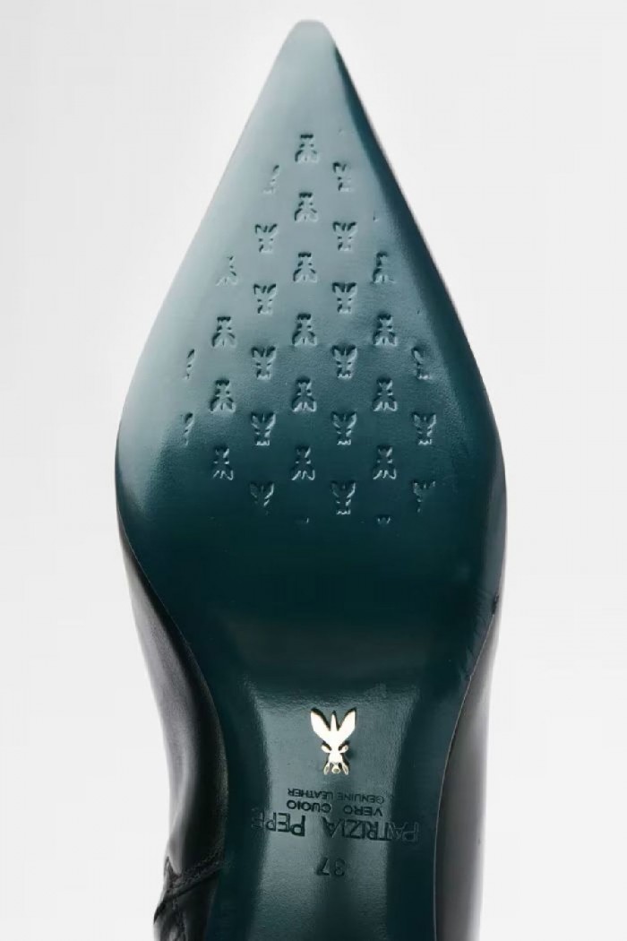 TRONCHETTI BASSI IN PELLE PATRIZIA PEPE