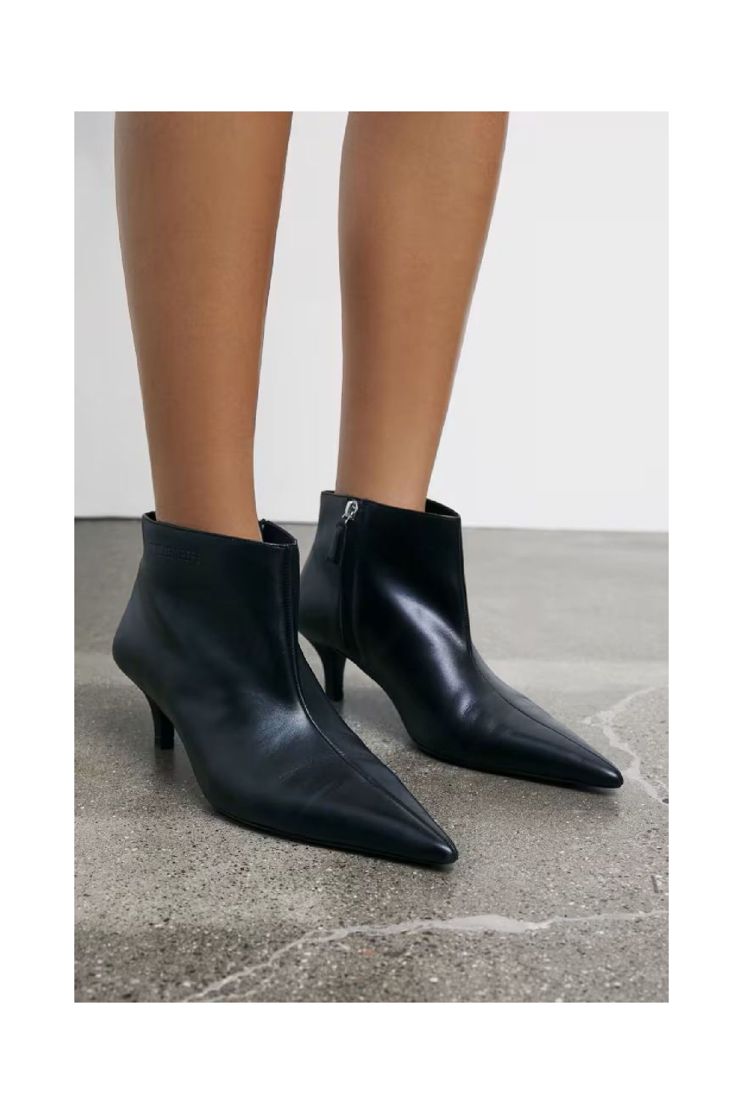 TRONCHETTI BASSI IN PELLE PATRIZIA PEPE