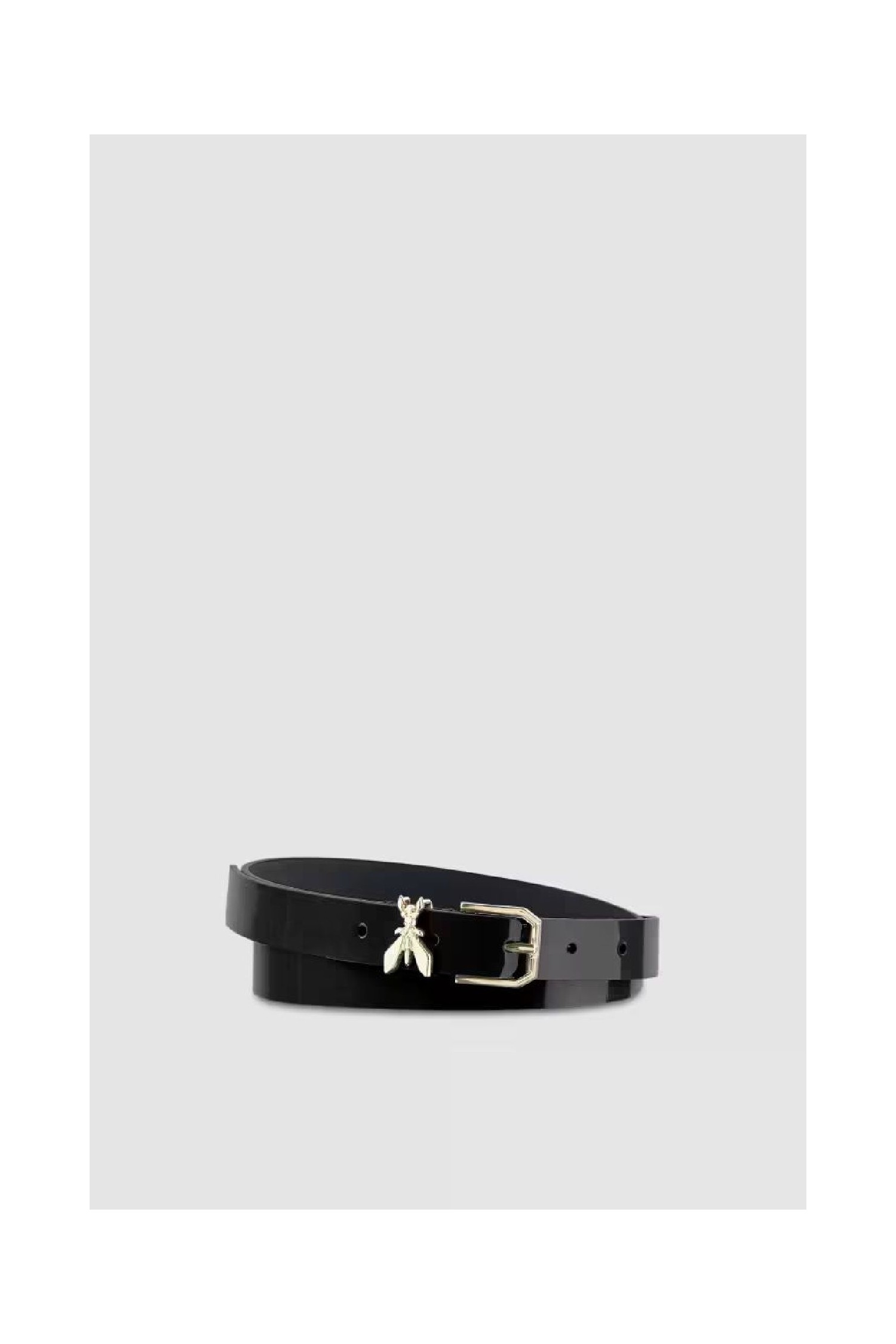 CINTURA A VITA BASSA IN PELLE VERNICIATA PATRIZIA PEPE