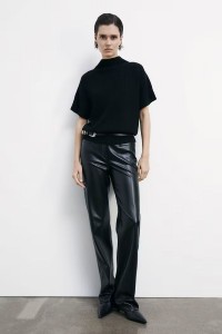 TOP SMANICATO IN MAGLIA PATRIZIA PEPE