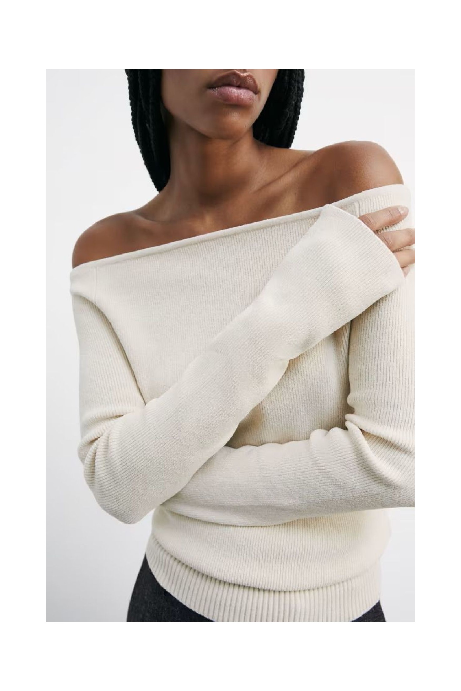 MAGLIA MORBIDA CON SCOLLO AMPIO PATRIZIA PEPE