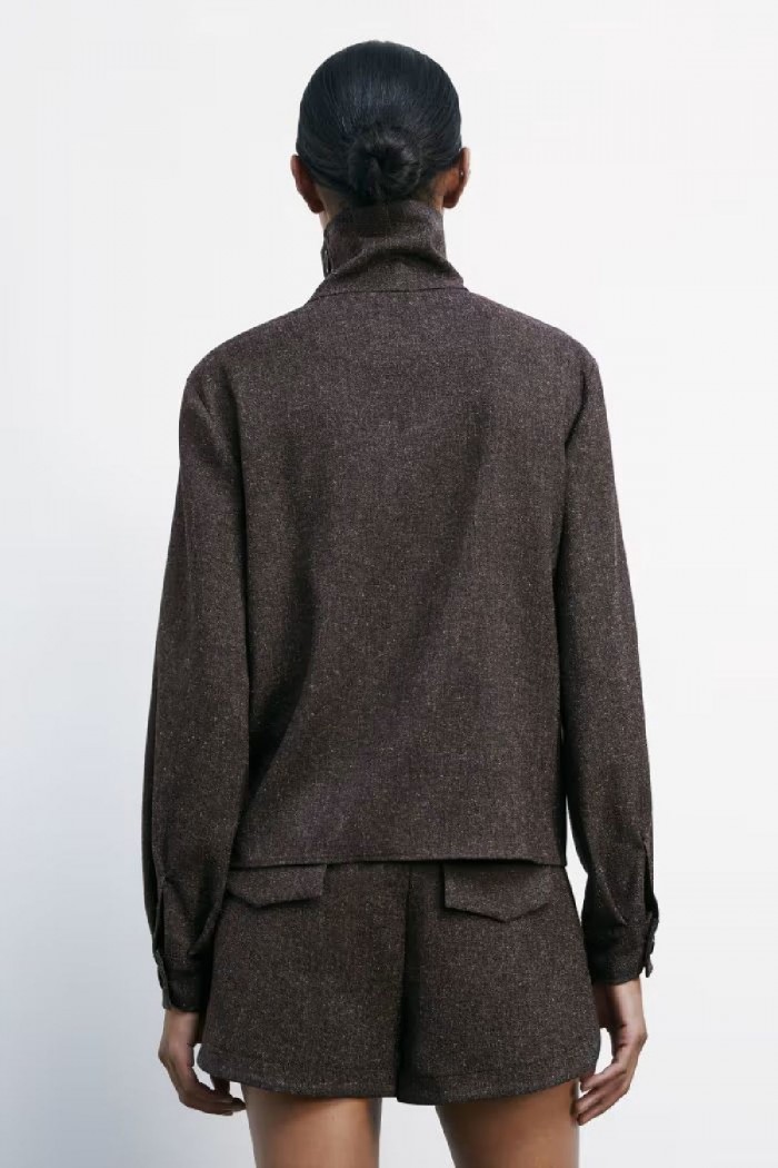 MAGLIA STRUTTURATA A COLLO ALTO PATRIZIA PEPE