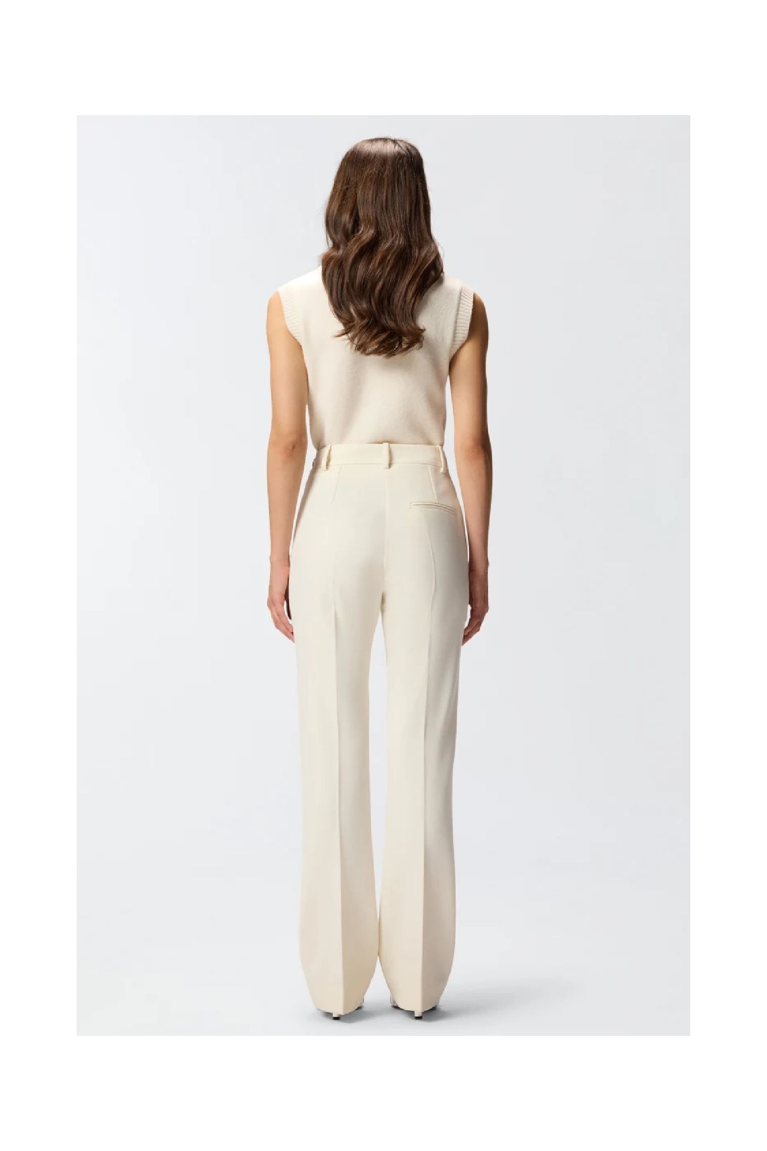 PANTALONI SKINNY CON PIEGA STIRATA PINKO