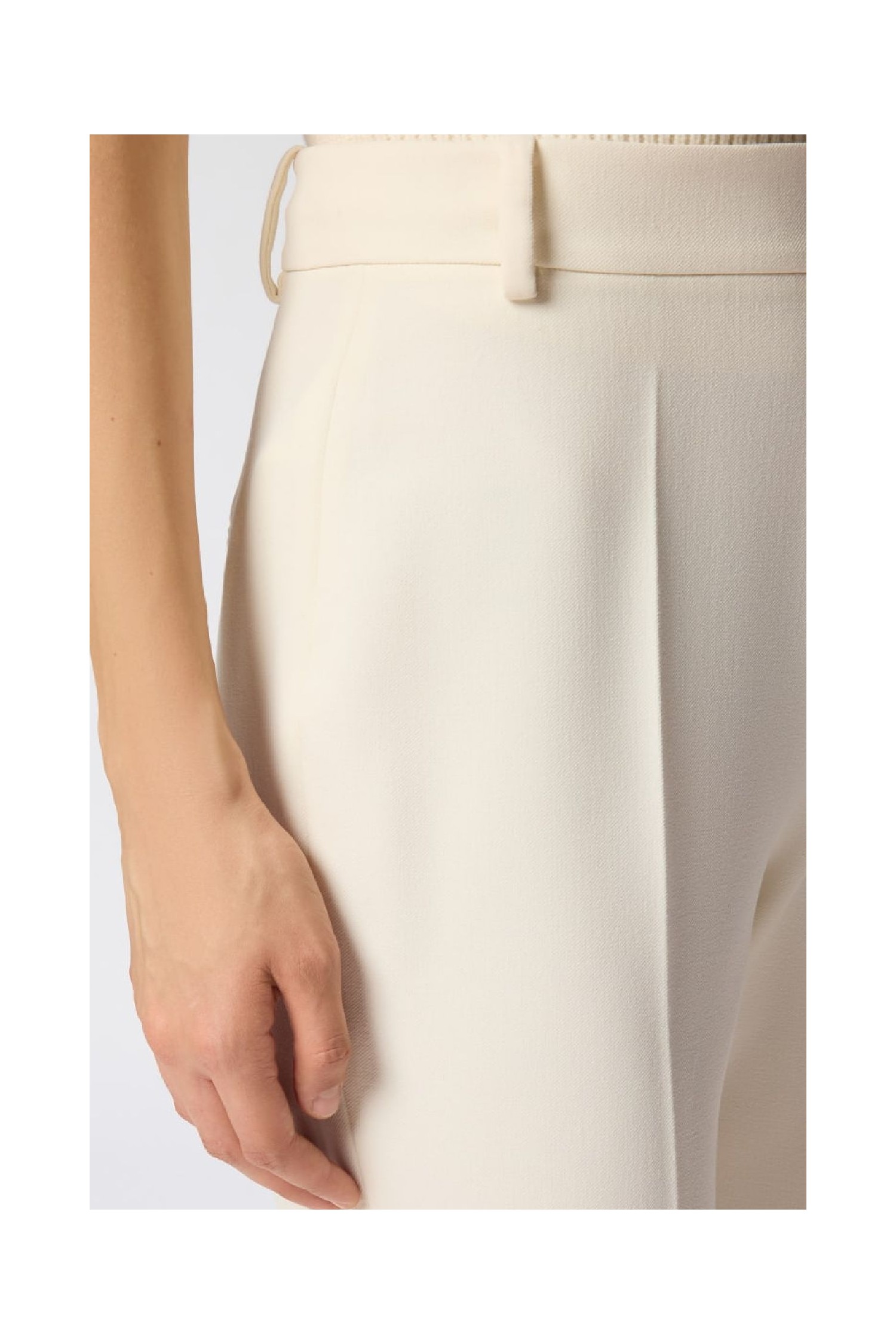 PANTALONI SKINNY CON PIEGA STIRATA PINKO