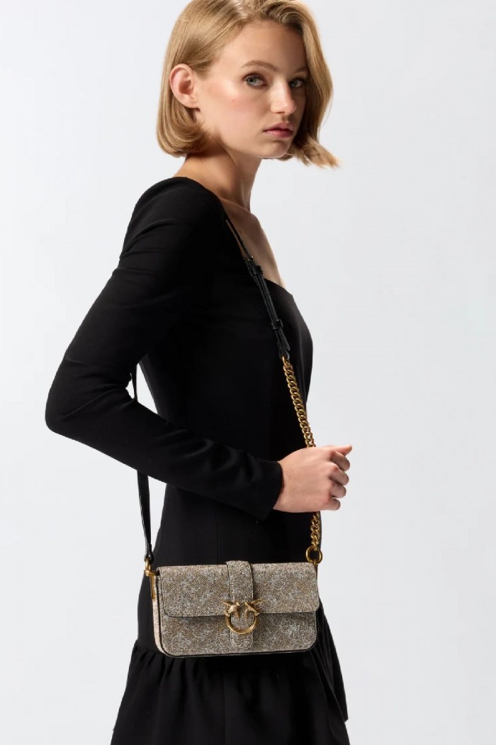 TRACOLLA STRASS PINKO