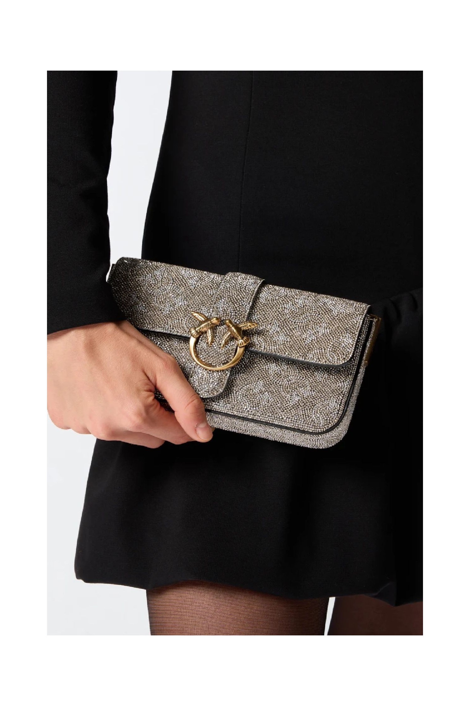 TRACOLLA STRASS PINKO