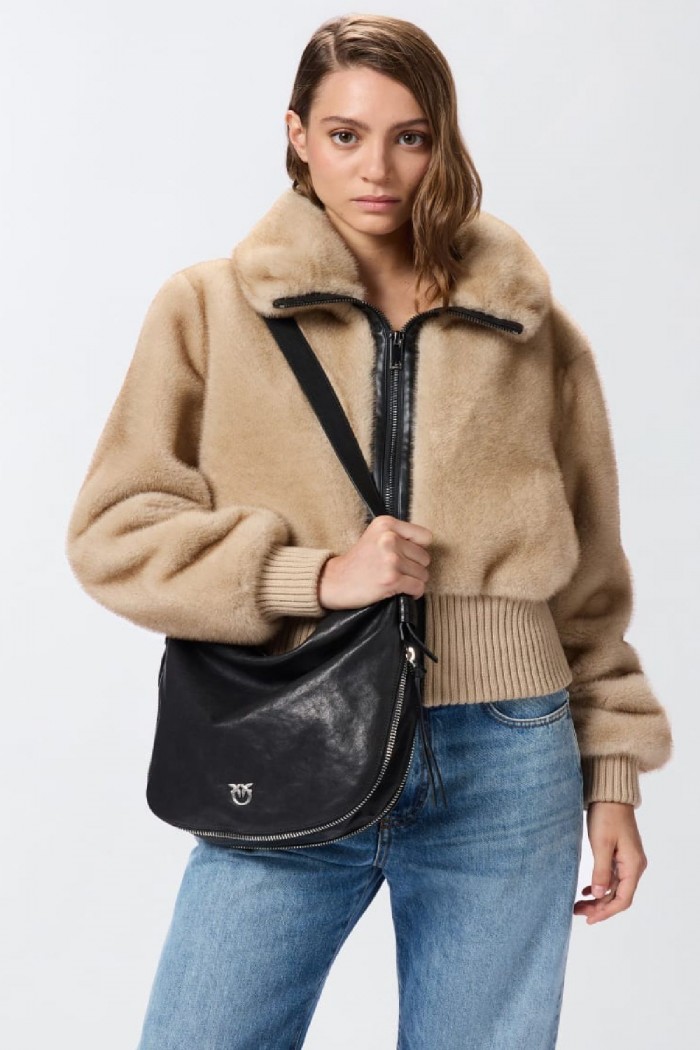 BORSA A SPALLA HOBO PINKO