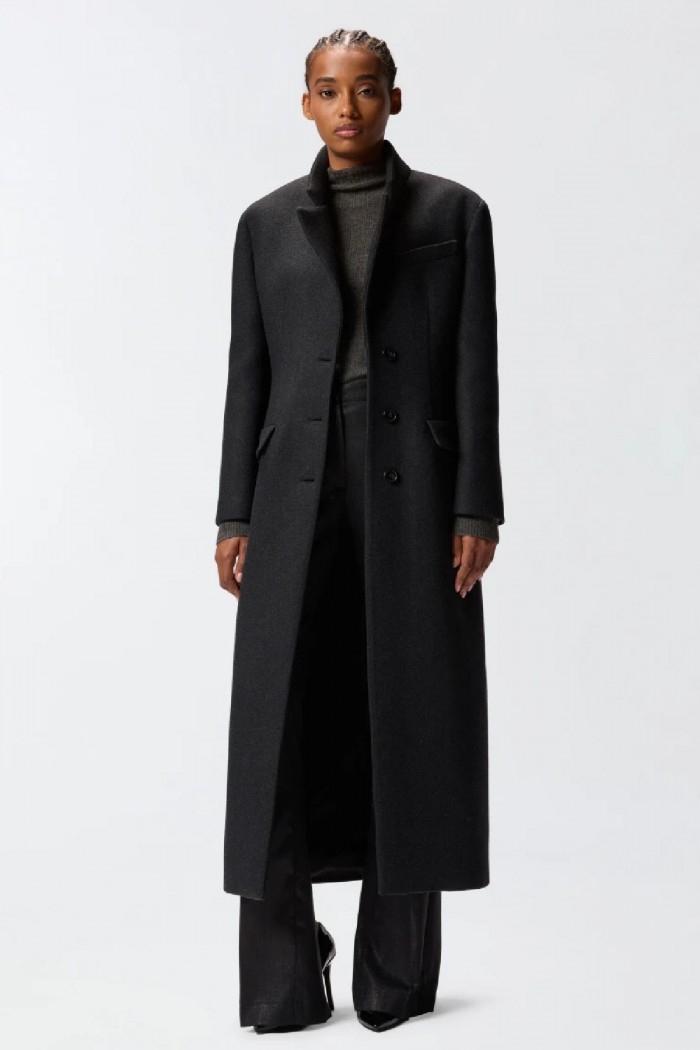 JACINTA CAPPOTTO LUNGO IN  PANNO PINKO