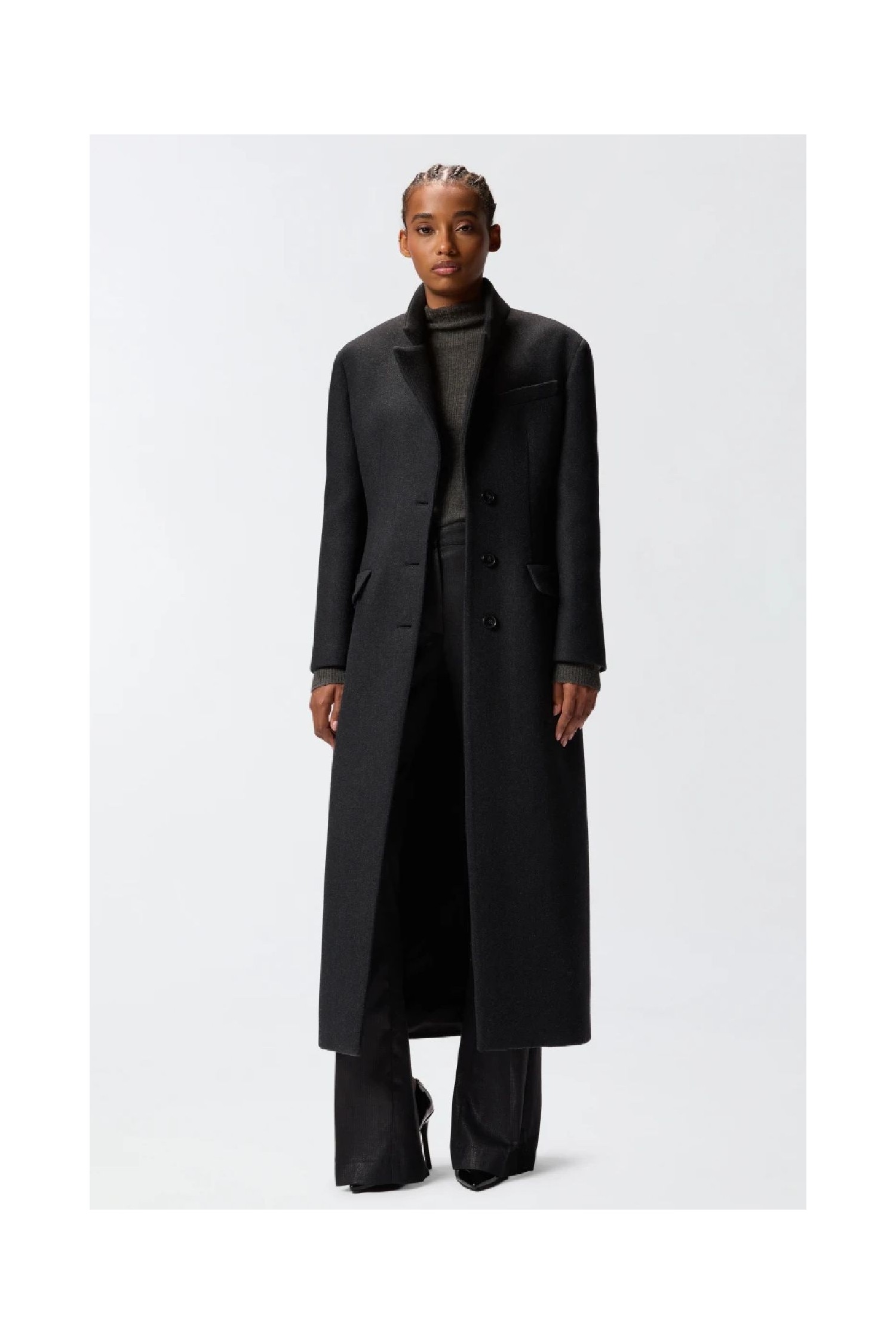 JACINTA CAPPOTTO LUNGO IN  PANNO PINKO