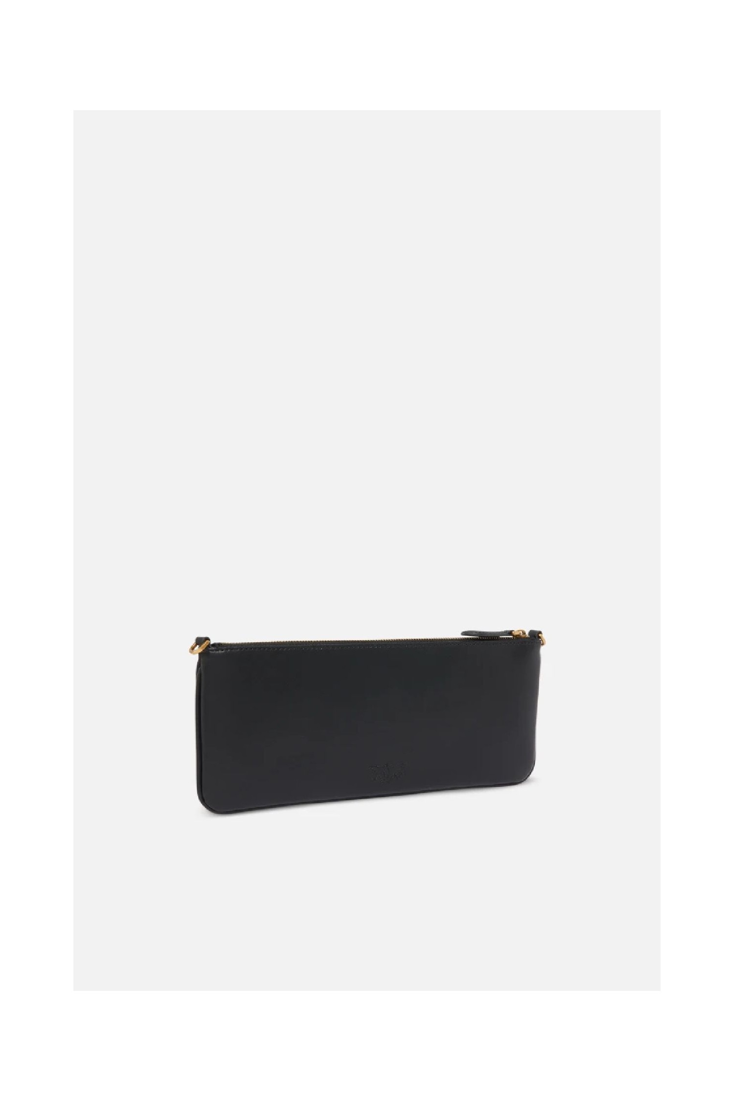 HORIZONTAL FLAT BAG IN PELLE PINKO