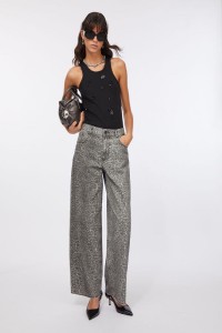 PANT.FLARE  CON STAMPA LIU JO