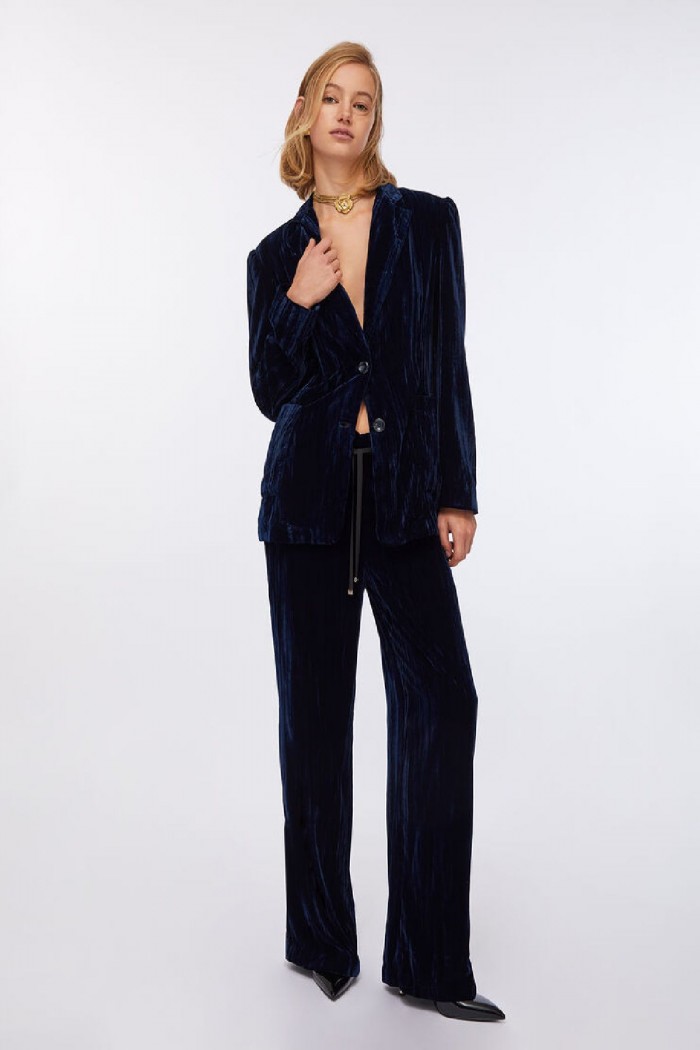 PANTALONE C/COULISSE IN VELLUTO LIU JO