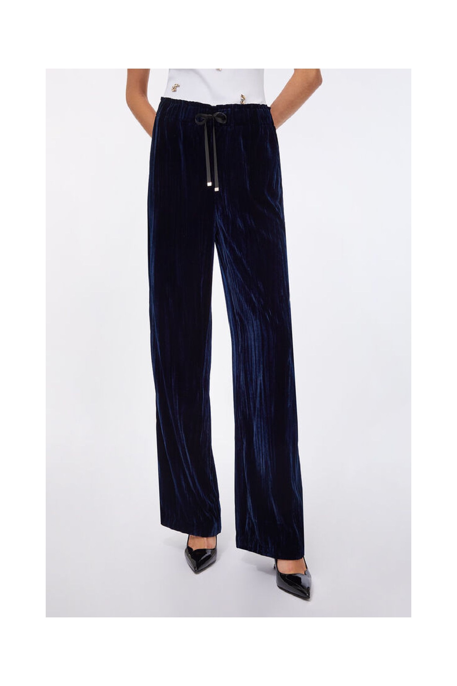 PANTALONE C/COULISSE IN VELLUTO LIU JO