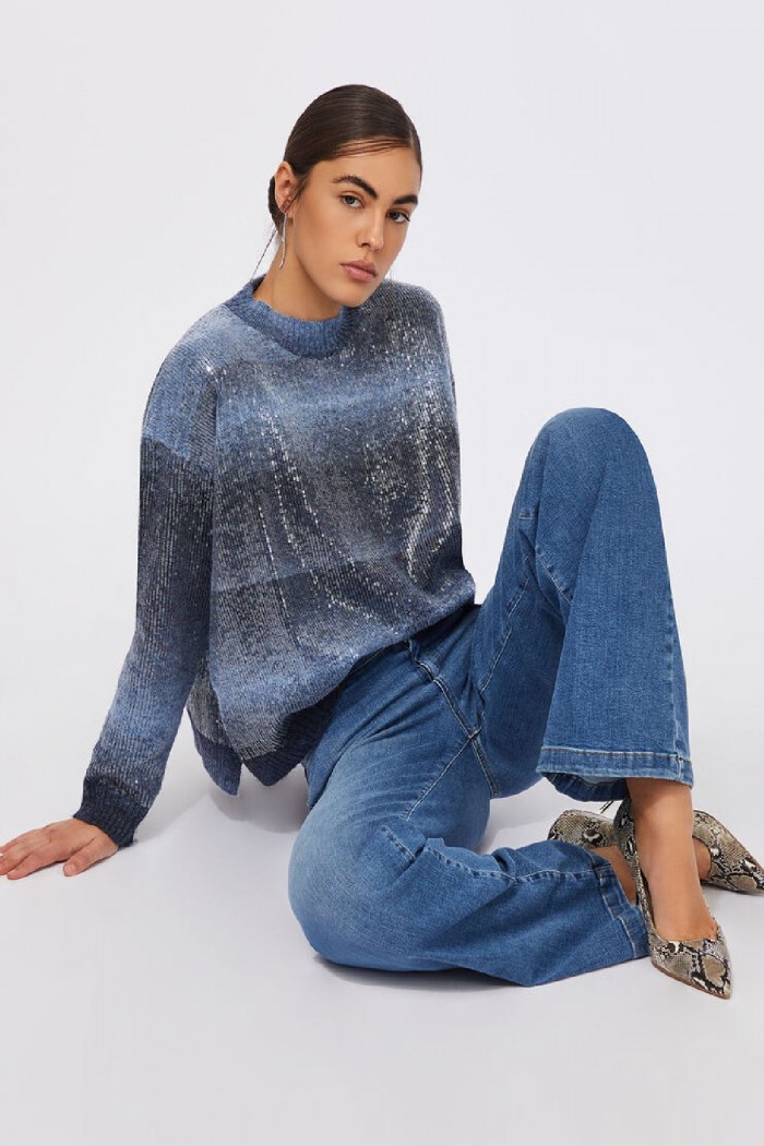 MAGLIA CON PAILLETTES LIU JO