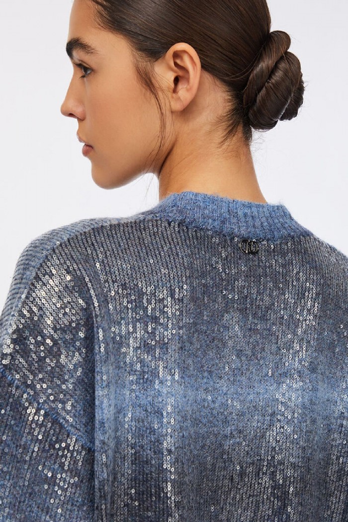 MAGLIA CON PAILLETTES LIU JO