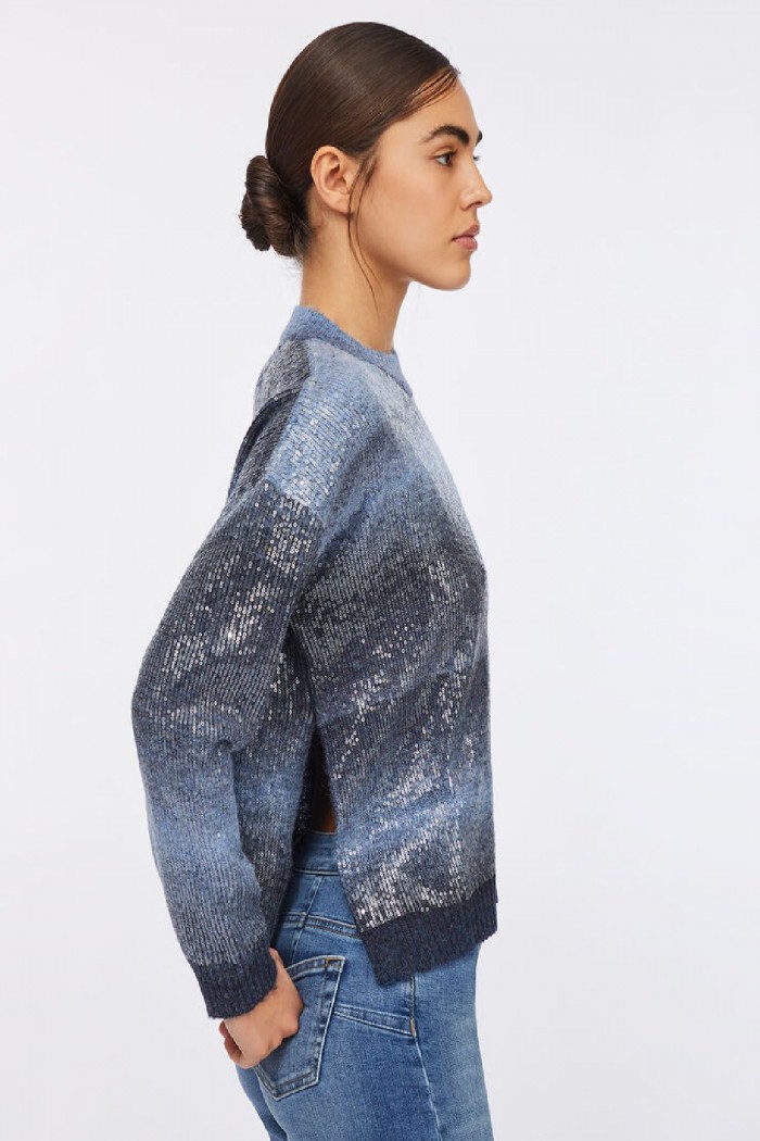 MAGLIA CON PAILLETTES LIU JO