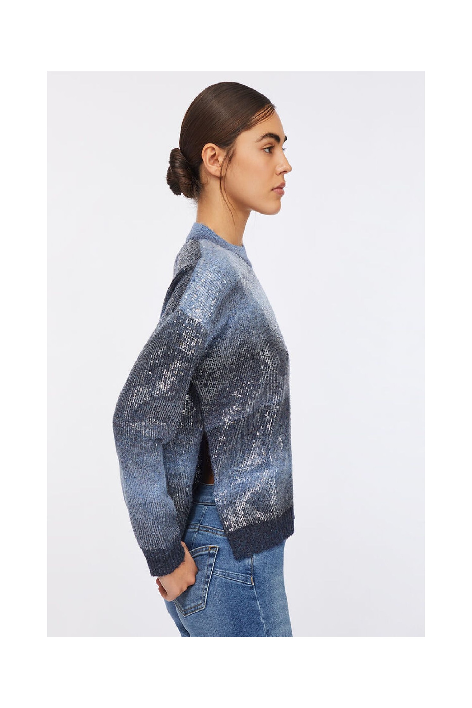 MAGLIA CON PAILLETTES LIU JO