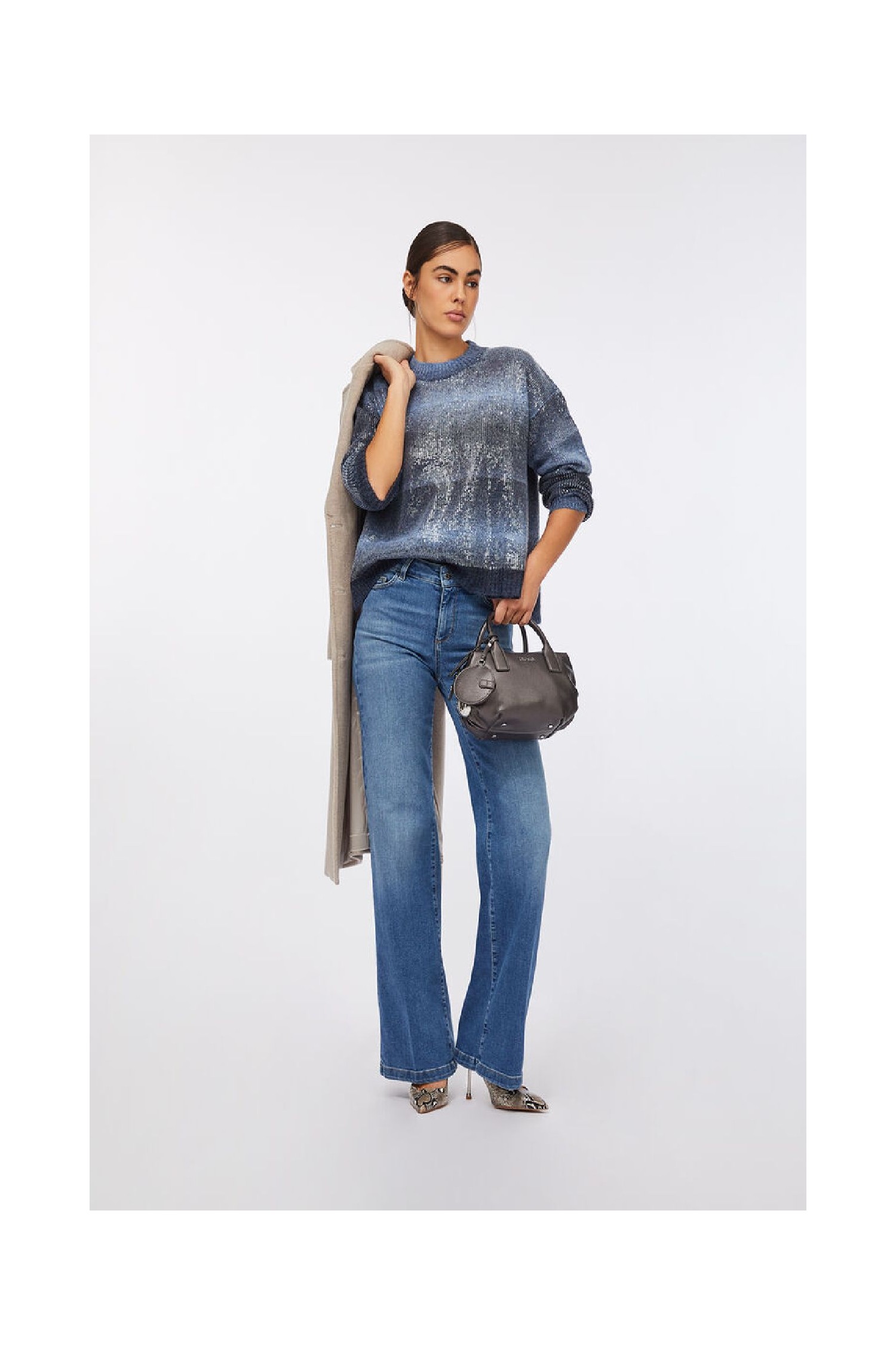 MAGLIA CON PAILLETTES LIU JO