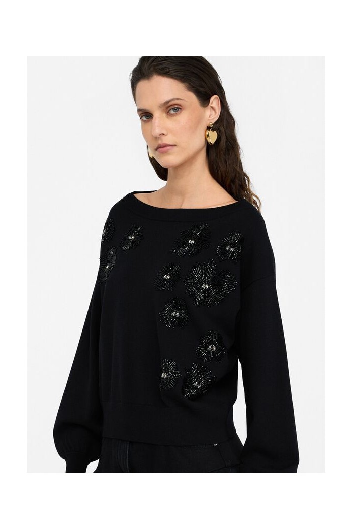 MAGLIA CON STRASS LIU JO