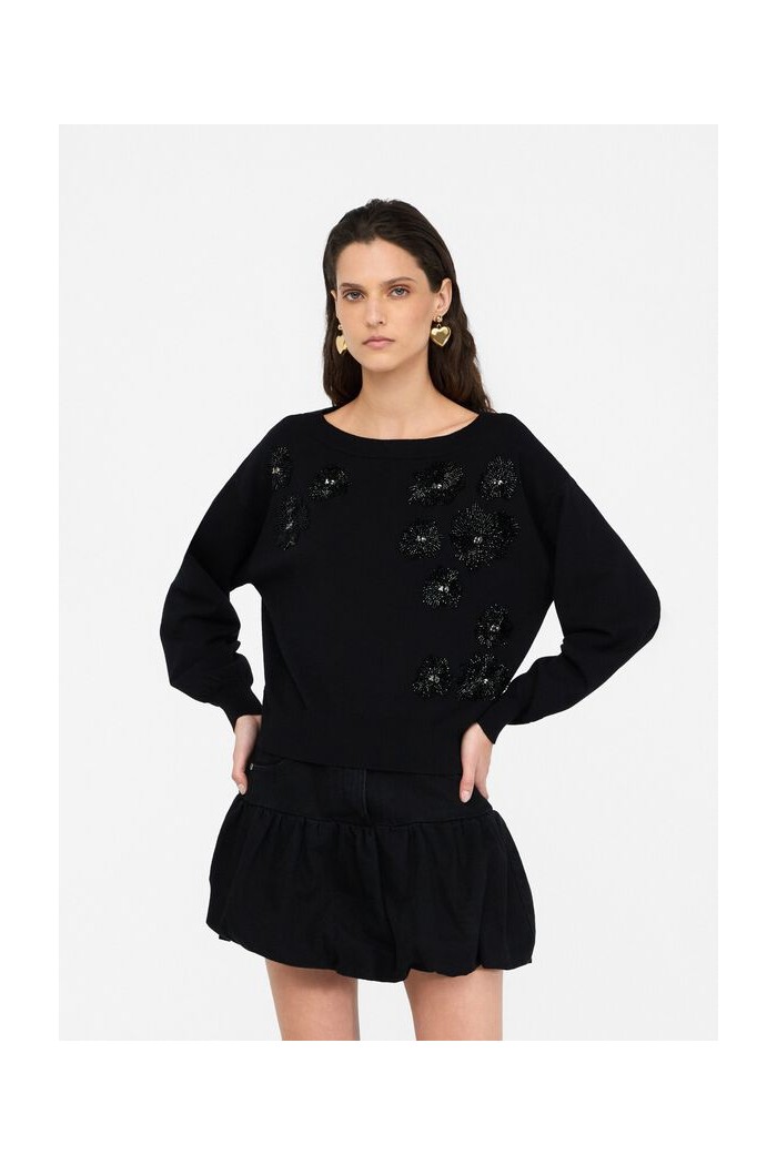 MAGLIA CON STRASS LIU JO