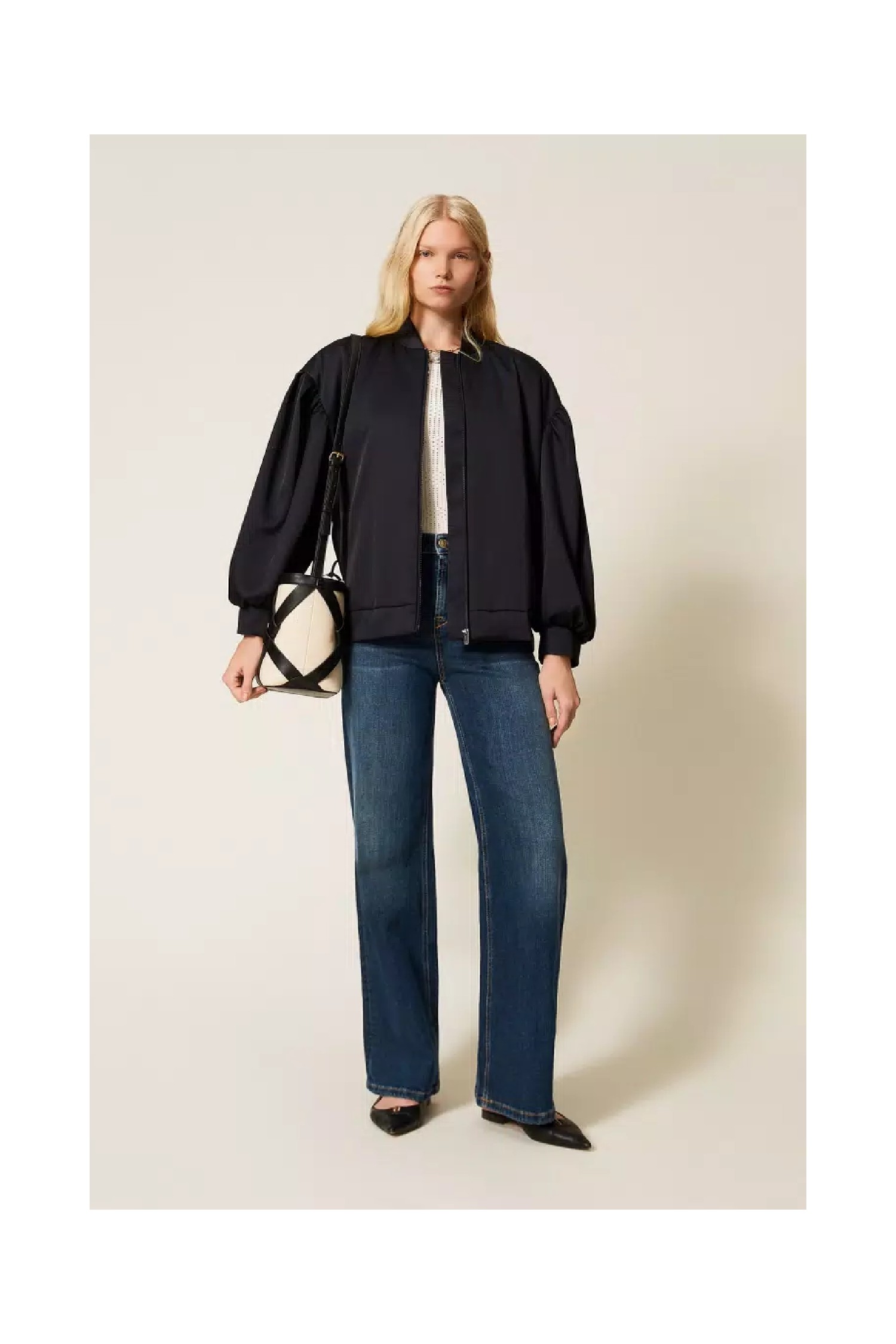 JEANS AMPI 5 TASCHE TWINSET