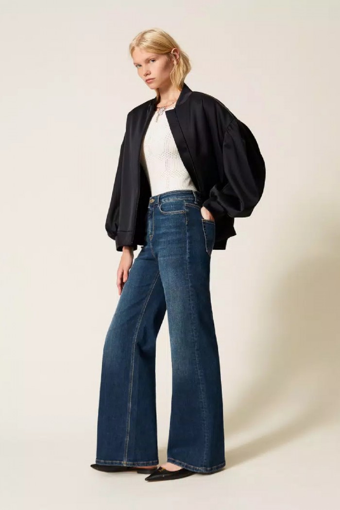 JEANS AMPI 5 TASCHE TWINSET