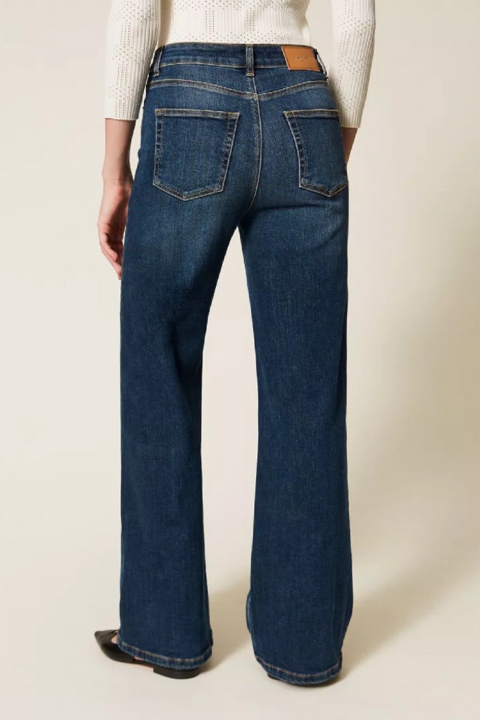 JEANS AMPI 5 TASCHE TWINSET