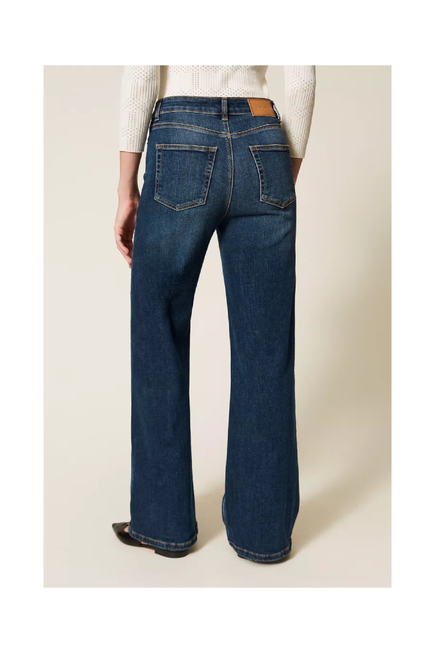 JEANS AMPI 5 TASCHE TWINSET